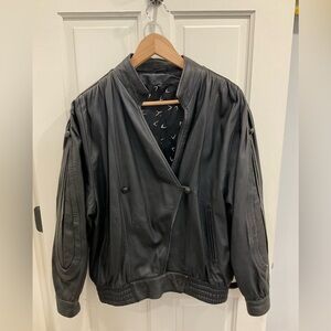 Vintage Women’s Leather Jacket Size 42/Large